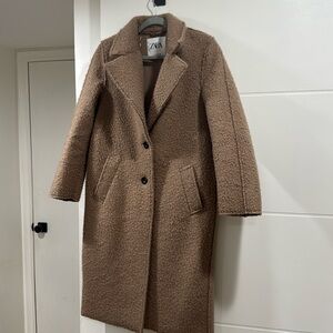 Zara Tan Coat XS